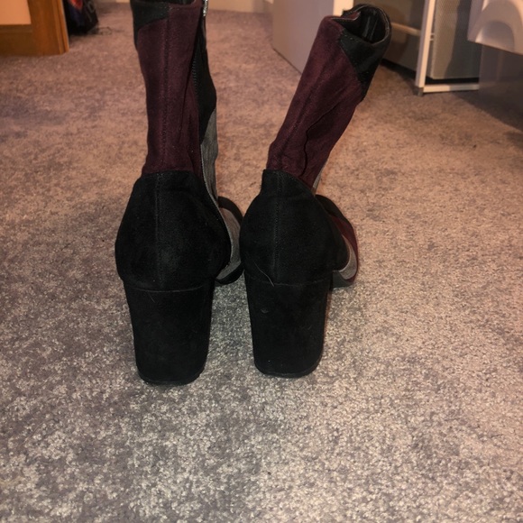 ASOS color block booties - Picture 2 of 3
